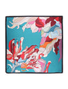 Flame Print Silk Twill Scarf