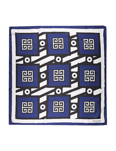 Key Sun Aegean Silk Twill Scarf