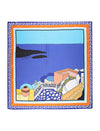 Santorini Hora Silk Twill Scarf
