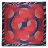 Sunset Print Silk Twill Scarf